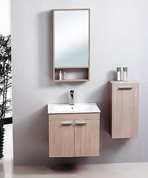 Baño de estilo moderno con gabinete de espejo de ducha de lujo  JH-N13