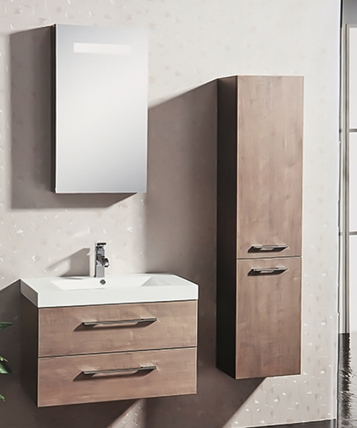 Baño de estilo moderno con gabinete de espejo de ducha de lujo  JH-N15