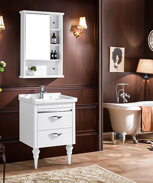 Baño de estilo moderno con gabinete de espejo de ducha de lujo  JH-P01822