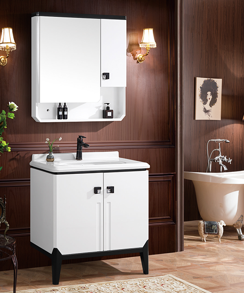 Baño de estilo moderno con gabinete de espejo de ducha de lujo  JH-P1902-2