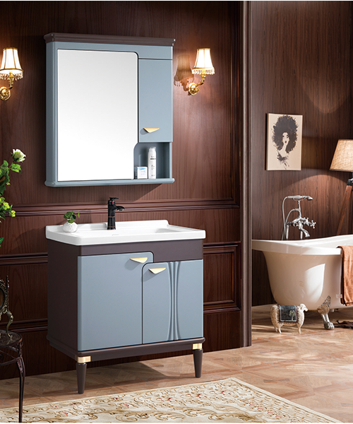 Baño de estilo moderno con gabinete de espejo de ducha de lujo  JH-P1906-2