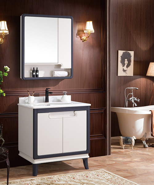 Baño de estilo moderno con gabinete de espejo de ducha de lujo  JH-P1917-2