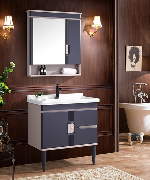 Baño de estilo moderno con gabinete de espejo de ducha de lujo  JH-P1920